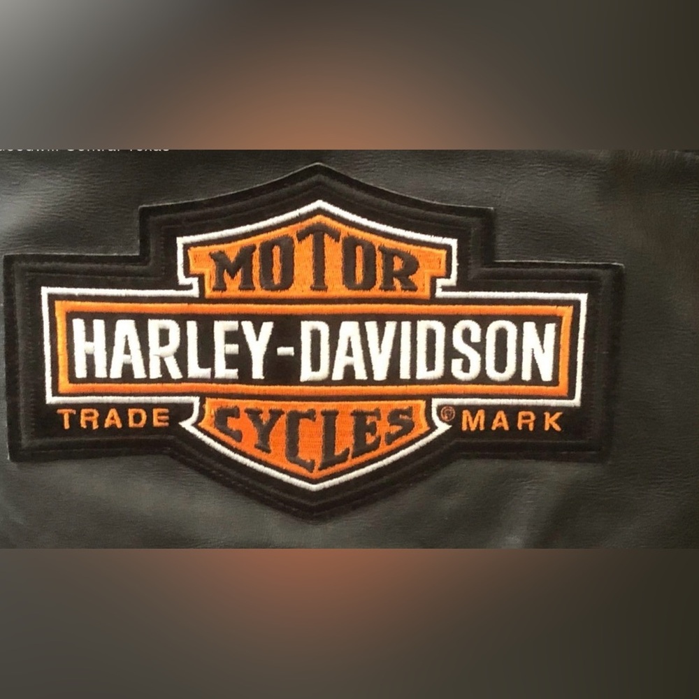 Vtg 70-80 ‘s Harley-Davidson Black Bomber Jacket Iconic Patches made in Pakistan - Picture 6 of 7